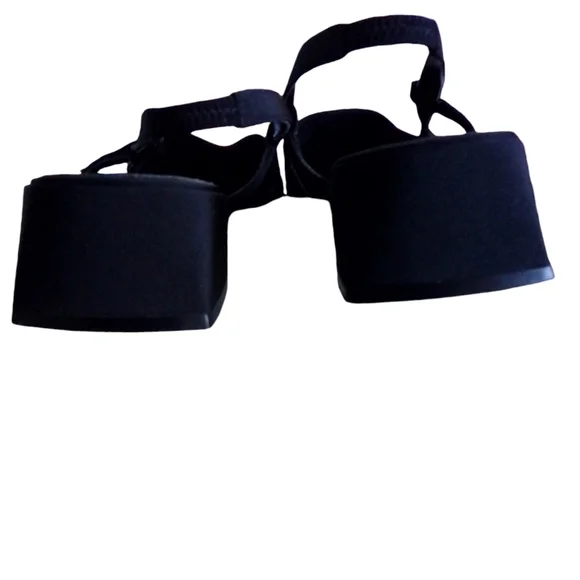 Mootsies Tootsies Black Shoes Size 9 - Picture 4 of 4